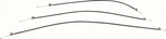 Oer Heater Control Cable Set W/o 1967-1968 Pontiac Firebird And Chevy Camaro. Fixed Price $59.98.