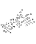 Genuine Mopar Forward Collision Warning Bracket 68438817AA. Fixed Price $12.32.