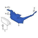 Ford Edge 2019-2024 KT4Z14C022AA Cruise Control Distance Sensor Bracket. Fixed Price $110.80.