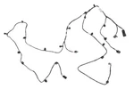 Genuine Gm Front Object Alarm Sensor Wiring Harness 84893985. Fixed Price $151.11.