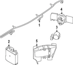 Genuine Nissan Parking Aid System Wiring Harness 24093-7LG0B. Fixed Price $180.93.
