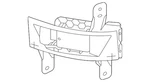 Genuine Mitsubishi Blind Spot Radar 284K0W010P. Fixed Price $1016.63.