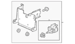 Genuine Honda Cruise Control Distance Sensor Bracket 36801-TBA-A01. Fixed Price $394.36.
