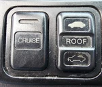 1994-1997 Honda Accord Sunroof Control Switch Black Oem Cruise Toggle Assembly. Fixed Price $25.00.