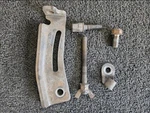 01-05 Honda Civic 1.7L Alternator Belt Bracket With Adjusting Bolt Nut. Fixed Price $39.99.