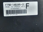 1997-1998 Ford Expedition Multifunction Gem Module P/n F75B-14B205-CC, 2.. Fixed Price $44.99.