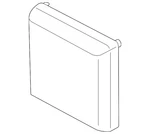 Genuine Volkswagen Front Trim 3WA-907-225. Fixed Price $7.59.