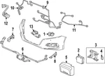 Genuine Honda Distance Sensor 36803-TVA-C02. Fixed Price $690.93.