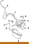 Chrysler Oem 98-04 300M Electrical Cruise Control System-reservoir 4591160. Fixed Price $36.35.