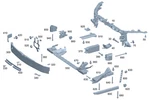 Genuine Mercedes-benz Holder 243-622-19-00. Fixed Price $30.08.