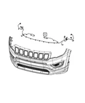 Genuine Mopar Front Fascia Wiring 68491599AE. Fixed Price $146.25.