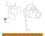 Gm Oem 94-24 Acadia Electrical Starter-heat Shield Bolt 11588711. Fixed Price $18.16.
