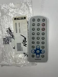 Audiovox D1810 Portable Dvd Player Remote Control, Gray - Oem Nos Part. Fixed Price $9.95.
