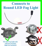 For Toyota RAV4 Corolla Lexus Round Led Fog Light Connector Plug Wiring Pigtail. Fixed Price $27.89.