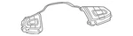 Genuine Volkswagen Multi Switch 1EA-959-442-J-KVQ. Fixed Price $119.70.