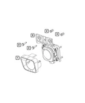 Genuine Mopar Adaptive Speed Control Module Sensor And Bracket 04672763AC. Fixed Price $1339.75.