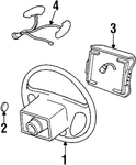 Genuine Ford Cruise Control Switch XF2Z-9C888-AB. Fixed Price $18.55.