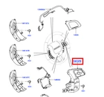 Range Rover Evoque Right Hand Steering Wheel Switch LR087453 Genuine New. Fixed Price $244.16.