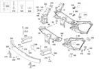 Genuine Mercedes-benz Control Unit Holder 222-540-28-17. Fixed Price $29.04.